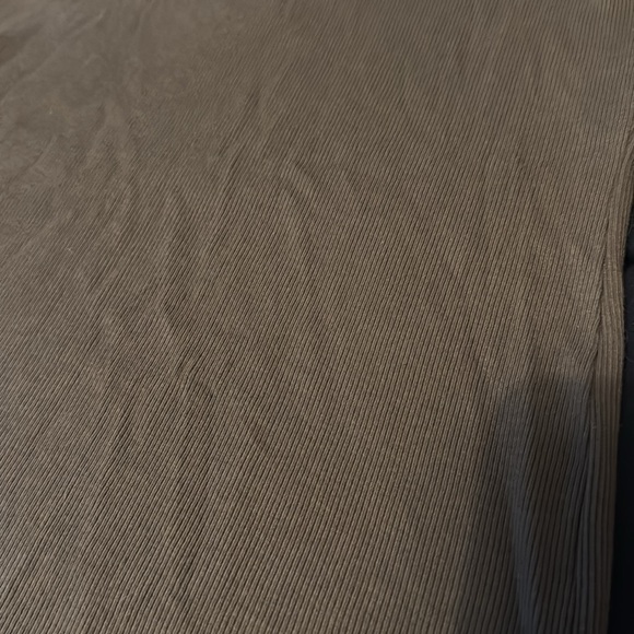 James Perse Dark Khaki Women's Tank Top - Picture 2 of 4